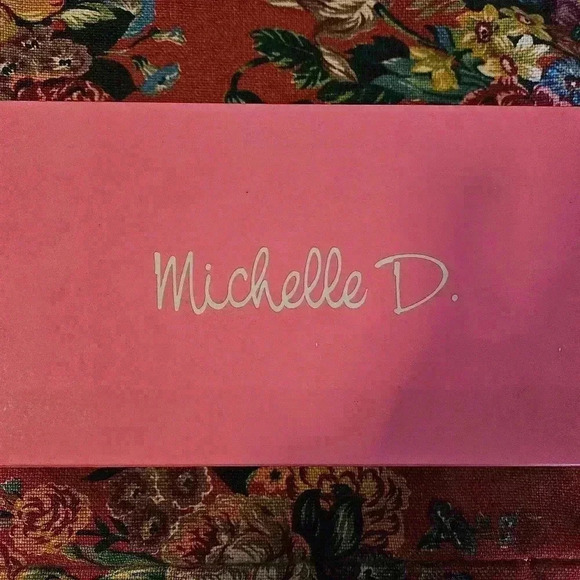 Michelle D Navy Corporatecore Dark Academia Block Heel GothChic Sz 9 - Picture 5 of 5